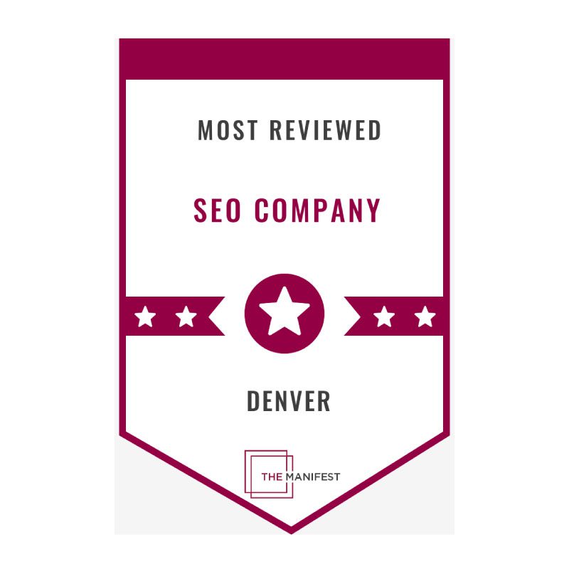 Manifest Award 2024 Colorado SEO Company